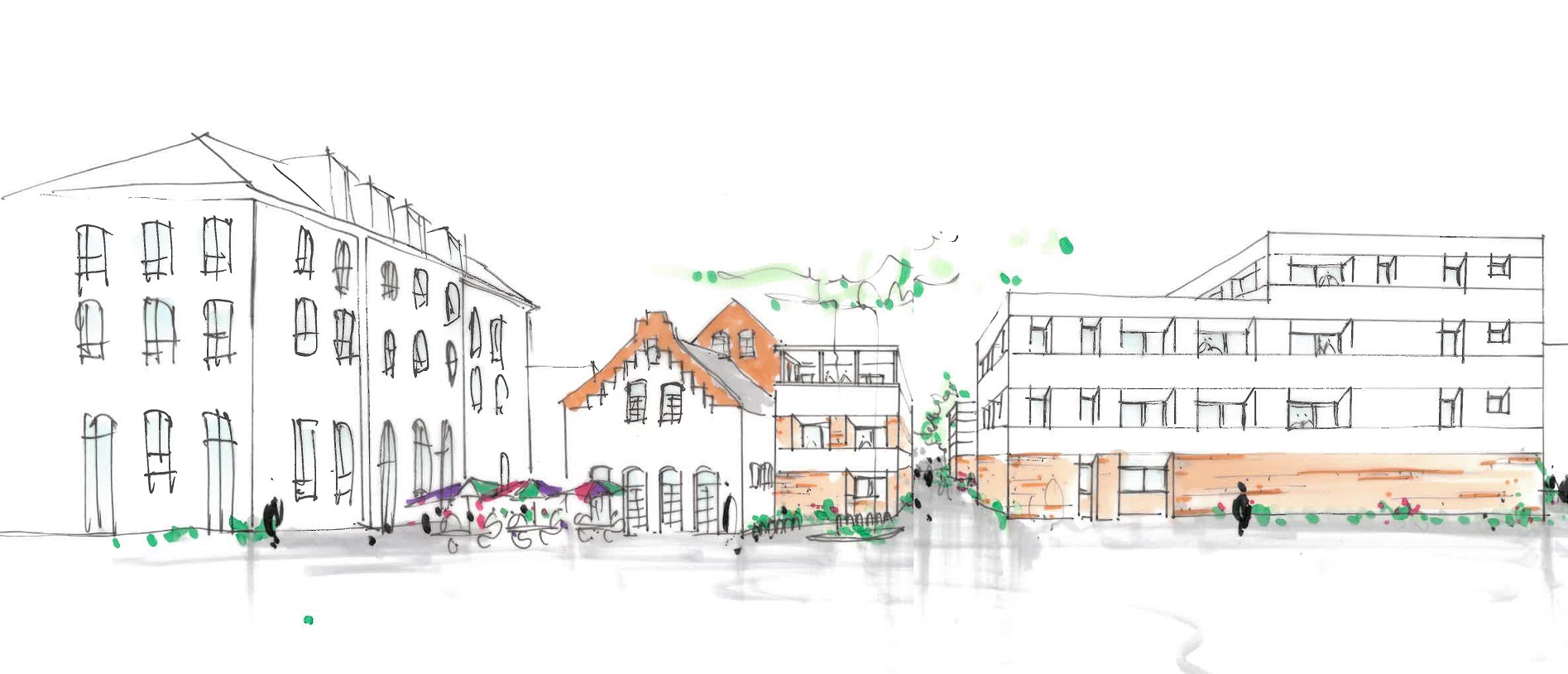 Konzeptstudie St. Alexius Medizinischer Campus, Neuss
